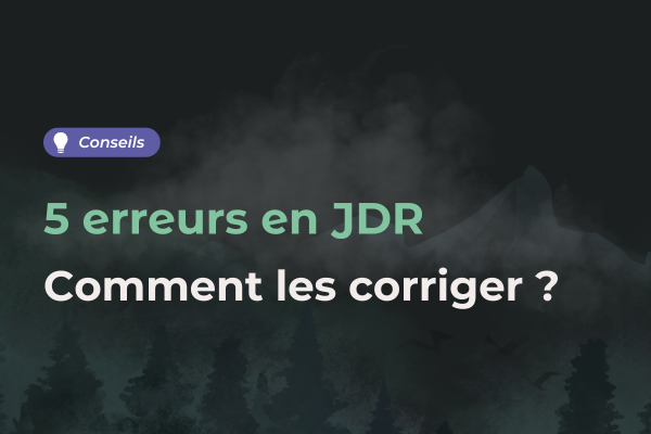 jdr solution erreur